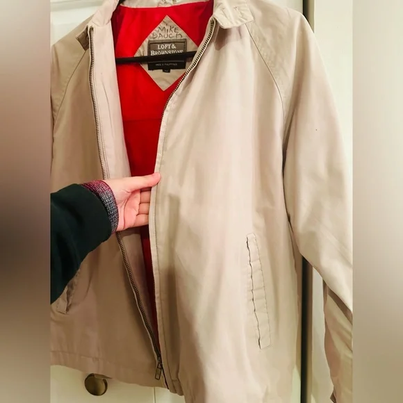 Vintage Loft & Brownstone Harrington jacket. Size M. - Picture 13 of 16